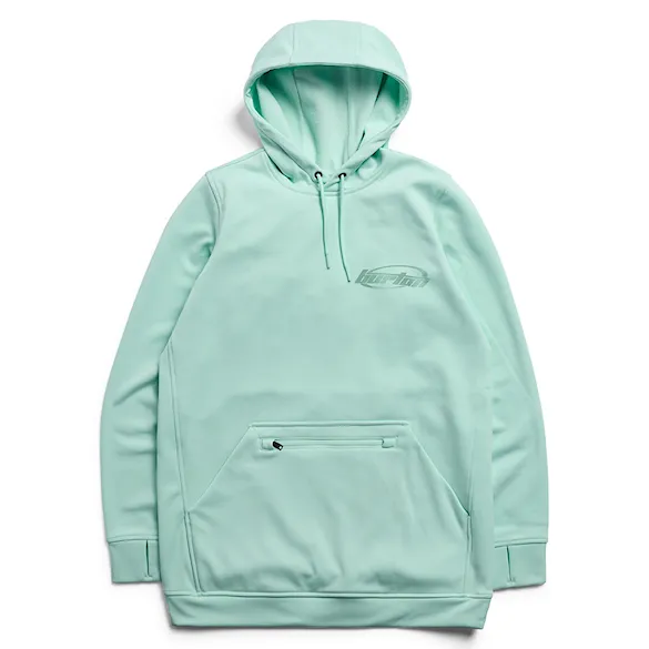 Bluza techniczna Burton Wms Oak Long Hooded Pullover spring frost 2027 - 4
