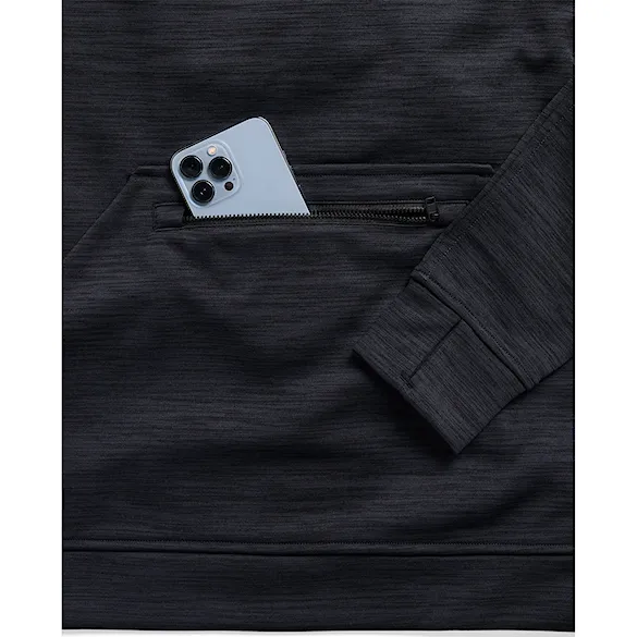 Bluza techniczna Burton Wms Oak Long Hooded Pullover true black heather 2027 - 3