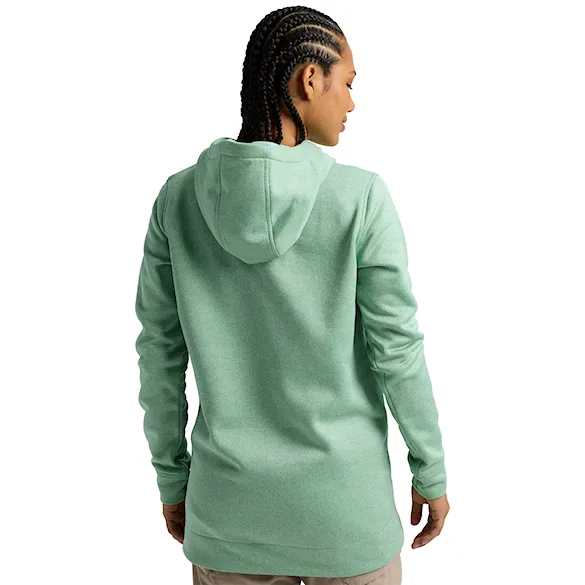 Technical Hoodie Burton Wms Oak Long Pullover Hoodie soft sage heather 2026 - 2