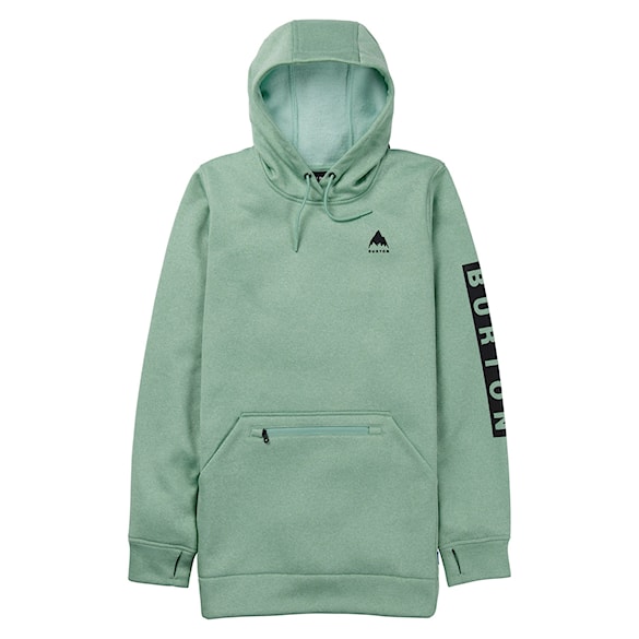 Technická mikina Burton Wms Oak Long Pullover Hoodie soft sage heather 2026 - 4