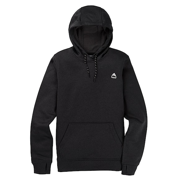 Technická mikina Burton Wms Oak Pullover true black heather 2026 - 1