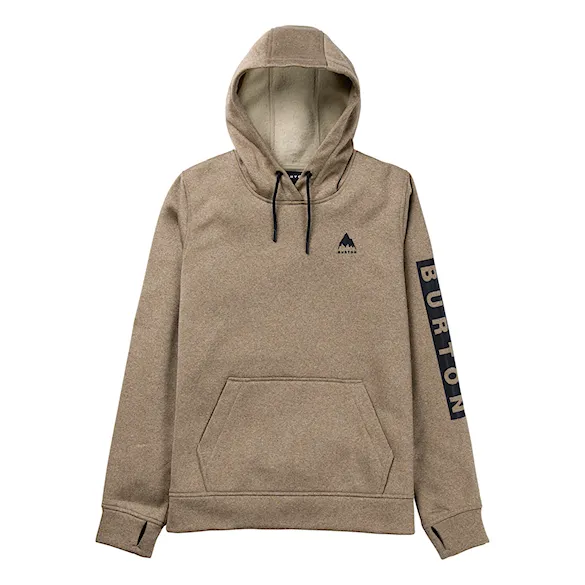 Technická mikina Burton Wms Oak Pullover summit taupe heather 2026 - 4