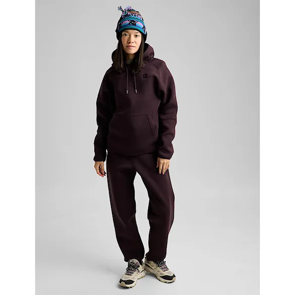 Bluza techniczna Burton Wms Spacecloud Pullover bear hug brown heather 2027 - 4