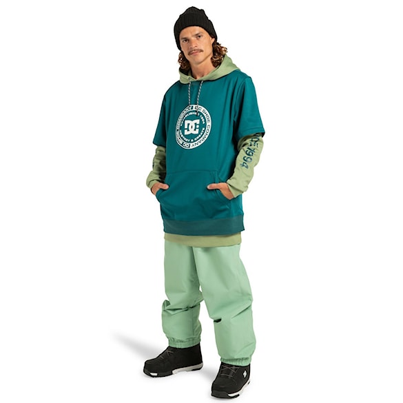 Technická mikina DC Dryden deep teal 2026 - 2