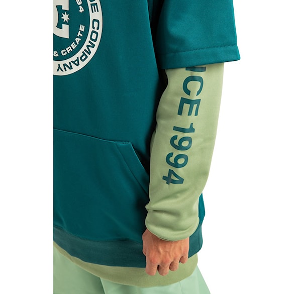 Technická mikina DC Dryden deep teal 2026 - 6