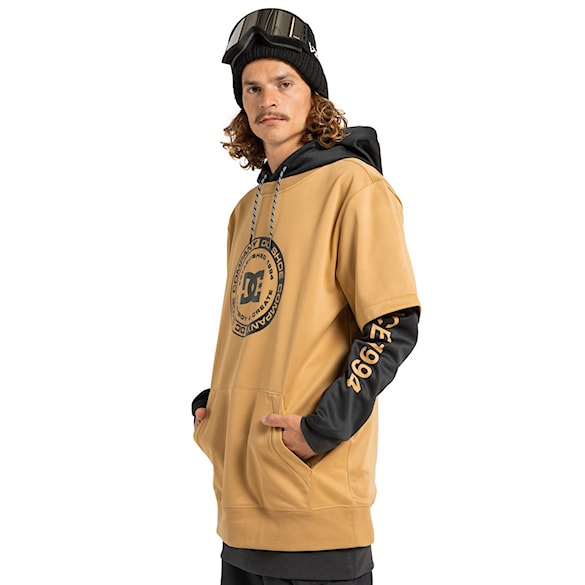 Technická mikina DC Dryden mustard gold 2026 - 4