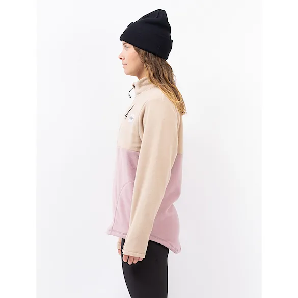 Bluza techniczna Eivy Techlight Halfzip Fleece sand/faded woodrose 2026 - 3
