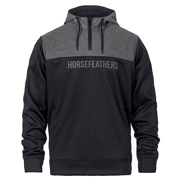Technická mikina Horsefeathers Koda gunmetal 2020 - 1