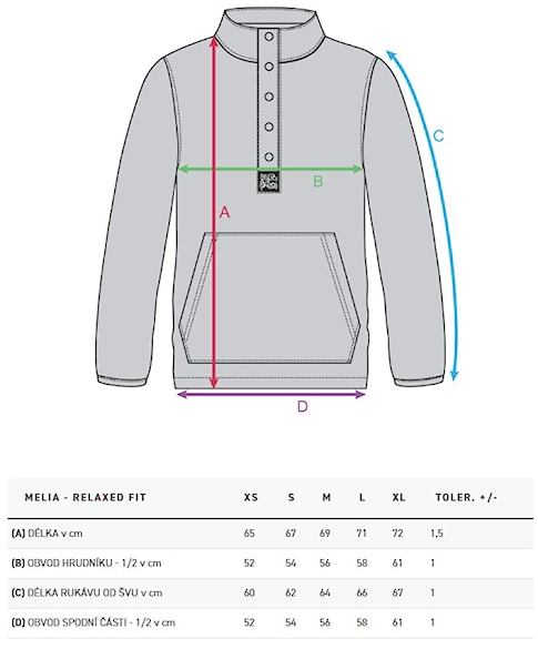 Technical Hoodie Horsefeathers Melia zebra 2025 - 3