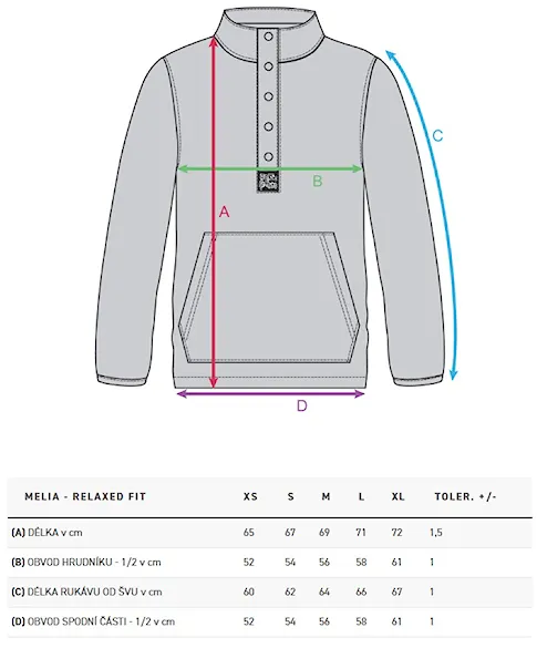 Technical Hoodie Horsefeathers Melia zebra 2025 - 3
