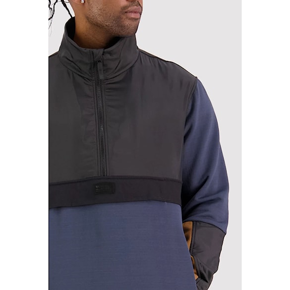 Technická mikina Mons Royale Decade Mid Pullover midnight/black 2023 - 3