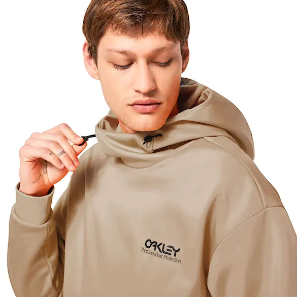 Technická mikina Oakley Park RC Softshell Hoodie humus 2025 - 4