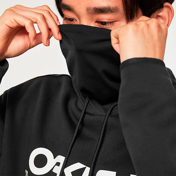 Technická mikina Oakley Rider Long 2.0 Hoodie black/white 2026 - 6