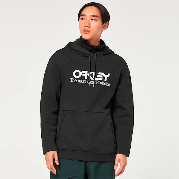Technická mikina Oakley Rider Long 2.0 Hoodie black/white 2026 - 9