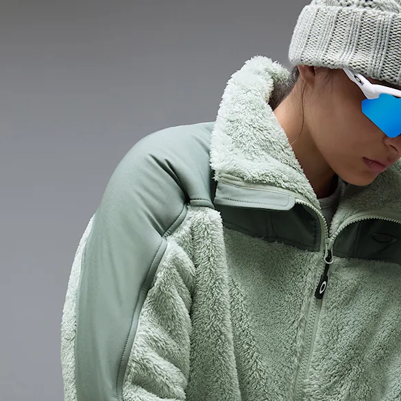 Technická mikina Oakley W. Mountain Fire Sherpa aviator green/faded green 2027 - 4