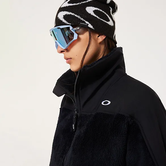 Technická mikina Oakley W. Mountain Fire Sherpa blackout 2027 - 8