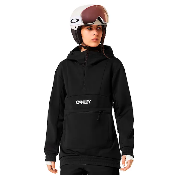 Technical Hoodie Oakley W.TNP Nose Grab Softshell Hoodie blackout/white 2026 - 1