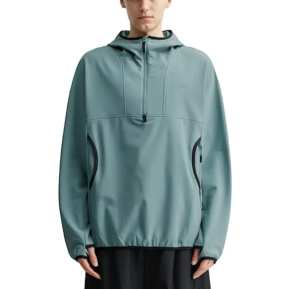Technická mikina Oakley Wintertide Half Zip Hoodie aviator green 2027 - 1