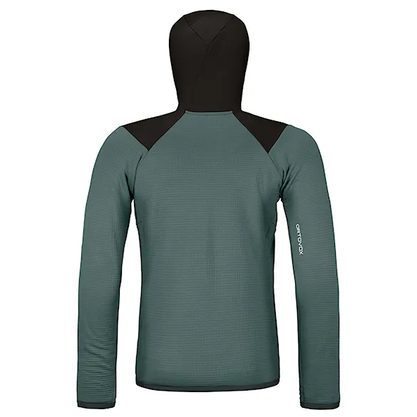Technická mikina ORTOVOX Fleece Grid Hoody dark arctic grey 2026 - 2