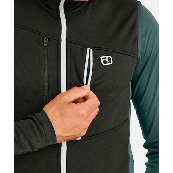 Vest ORTOVOX Fleece Grid Vest dark arctic grey 2026 - 5