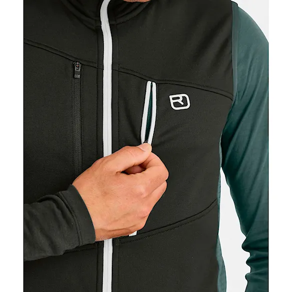 Vest ORTOVOX Fleece Grid Vest dark arctic grey 2026 - 5