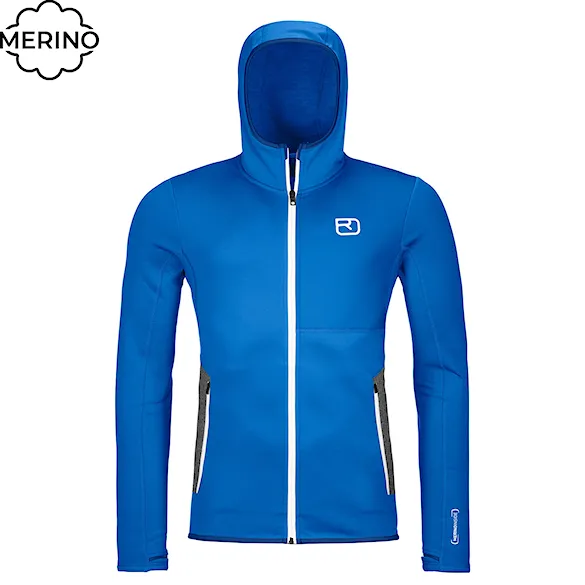 Technical Hoodie ORTOVOX Fleece Hoody blue note 2026 - 1