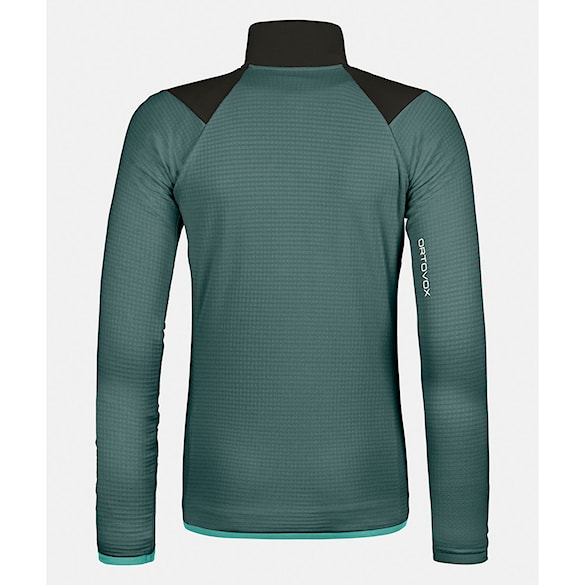 Technická mikina ORTOVOX Wms Fleece Grid Jacket dark arctic grey 2025 - 2