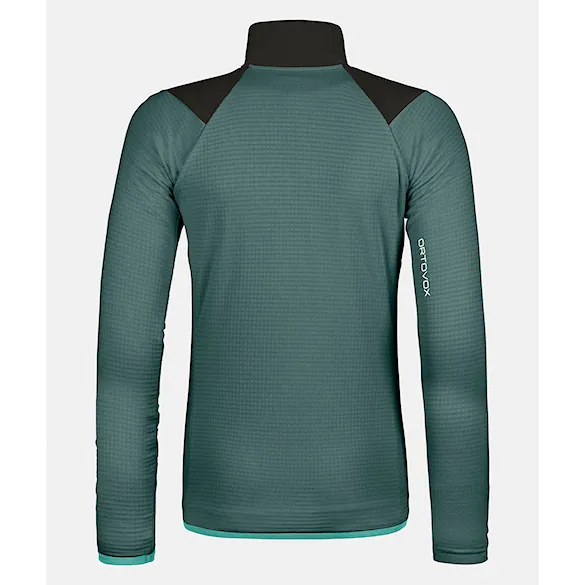 Bluza techniczna ORTOVOX Wms Fleece Grid Jacket dark arctic grey 2025 - 2