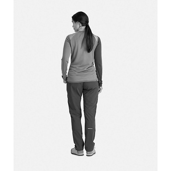 Vesta ORTOVOX Wms Fleece Grid Vest dark arctic grey 2025 - 4