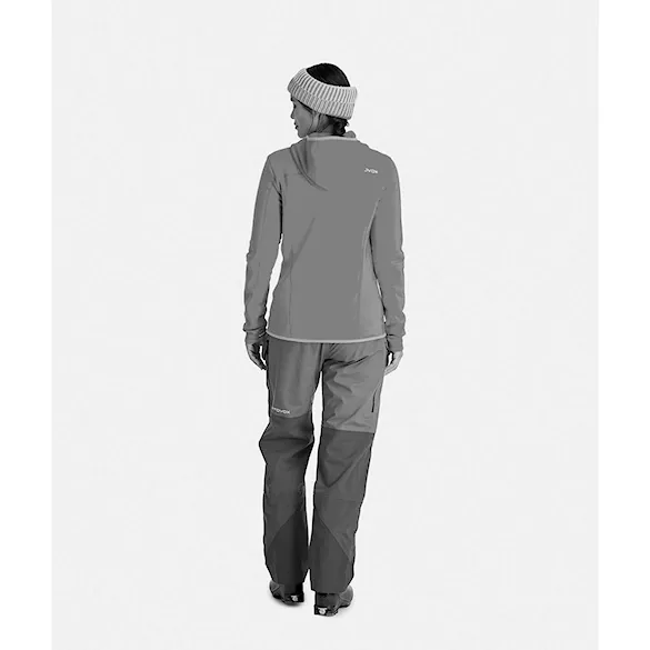 Bluza techniczna ORTOVOX Wms Fleece Hoody winetasting 2025 - 4