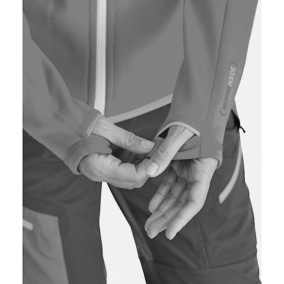 Technická mikina ORTOVOX Wms Fleece Hoody winetasting 2025 - 5