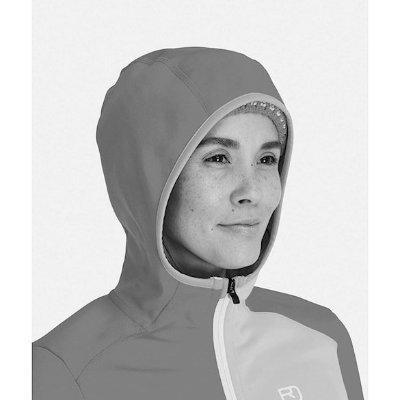 Technická mikina ORTOVOX Wms Fleece Hoody winetasting 2025 - 6