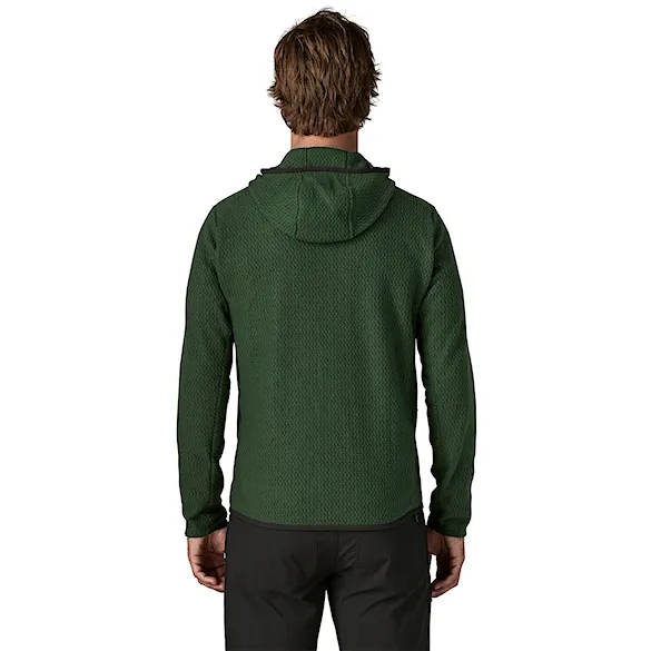Bluza techniczna Patagonia M's R1 Air Full-Zip Hoody treeline green 2027 - 2