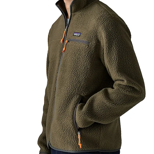 Bluza techniczna Patagonia M's Retro Pile Jacket basin green 2027 - 5
