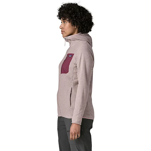 Bluza techniczna Patagonia W's R1 Air Full-Zip Hoody stingray mauve 2027 - 3