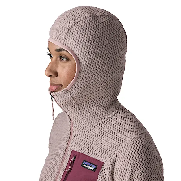 Bluza techniczna Patagonia W's R1 Air Full-Zip Hoody stingray mauve 2027 - 5