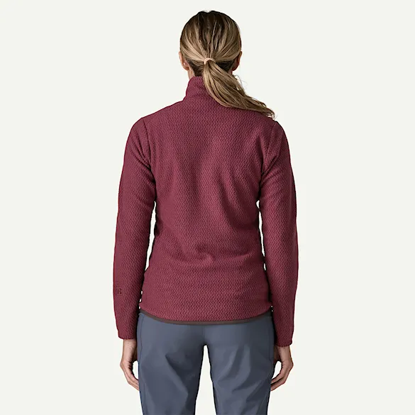 Technická mikina Patagonia W's R1 Air Jacket berry fig 2027 - 2