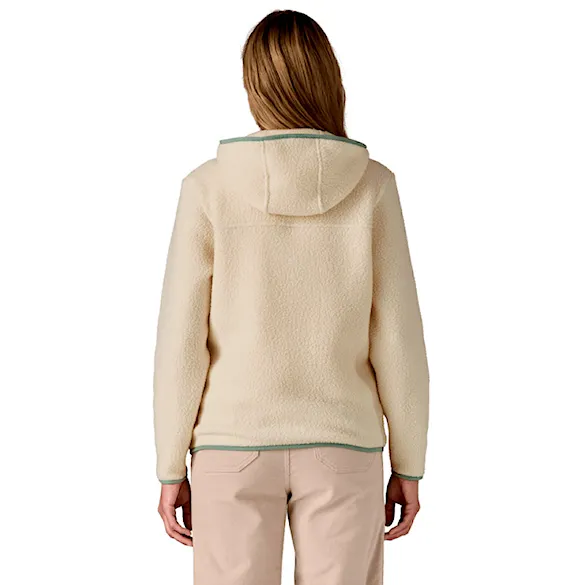 Bluza techniczna Patagonia W's Retro Pile Hoody natural w/ellwood green 2026 - 2