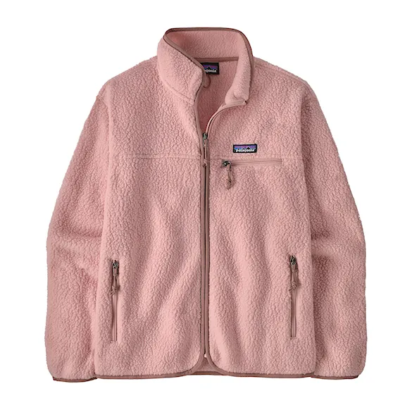 Technical Hoodie Patagonia W's Retro Pile Jacket fuzzy mauve 2027 - 2