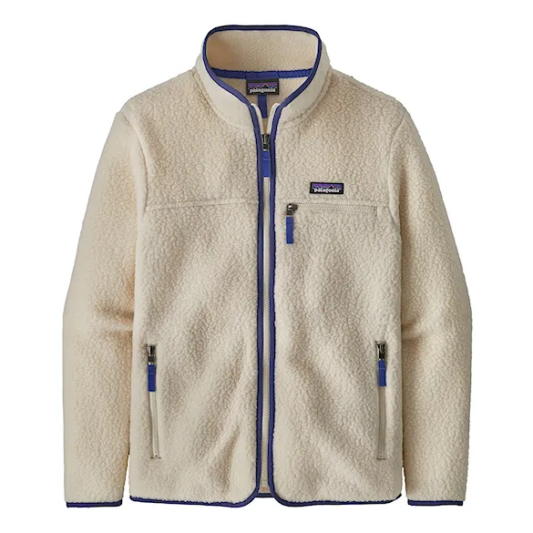 Technická mikina Patagonia W's Retro Pile Jacket natural 2026 - 10