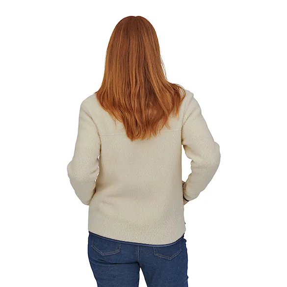 Technická mikina Patagonia W's Retro Pile Jacket natural 2026 - 12