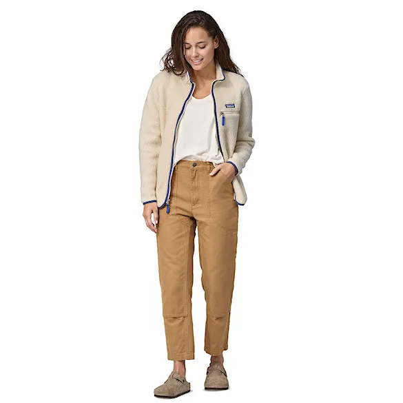 Technická mikina Patagonia W's Retro Pile Jacket natural 2026 - 6