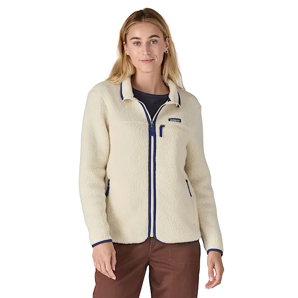 Technická mikina Patagonia W's Retro Pile Jacket natural 2026 - 1