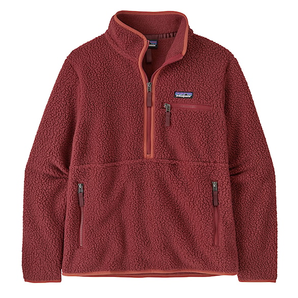 Technical Hoodie Patagonia W's Retro Pile Marsupial sequoia red 2026 - 3