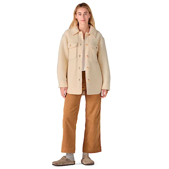 Technická mikina Patagonia W's Retro Pile Shacket natural 2026 - 3