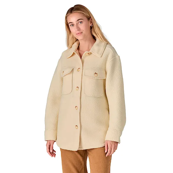 Technická mikina Patagonia W's Retro Pile Shacket natural 2026 - 1