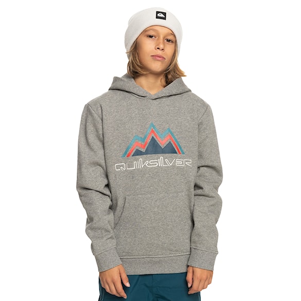 Bluza techniczna Quiksilver Big Logo Snow Youth Hoodie heather grey 2024 - 1