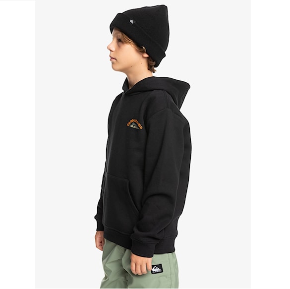 Technical Hoodie Quiksilver Big Logo Snow Youth Hoodie true black 2025 - 3