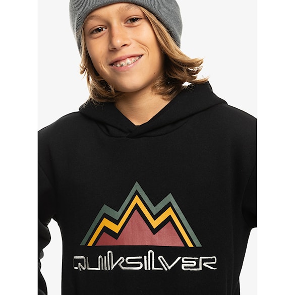 Technická mikina Quiksilver Big Logo Snow Youth Hoodie true black 2024 - 4