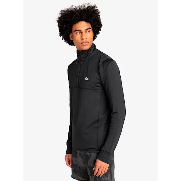 Technical Hoodie Quiksilver Steep Point Hz Fleece true black 2025 - 3